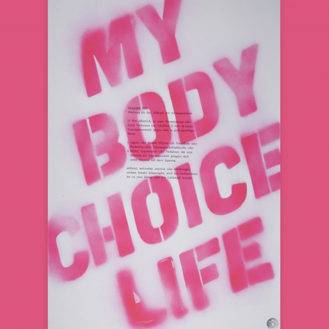 Winter School: »My Body, My Life, My Choice«, Lisa Schröck