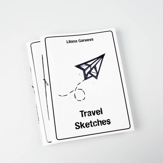 Design Project, Wanderlust: »Travel Sketches«, Liliana Gareeva